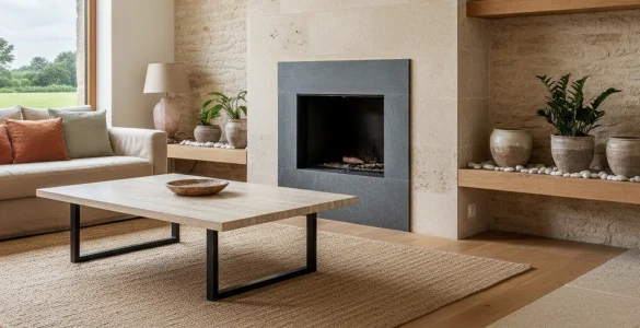 integrer pierres naturelles decoration interieure