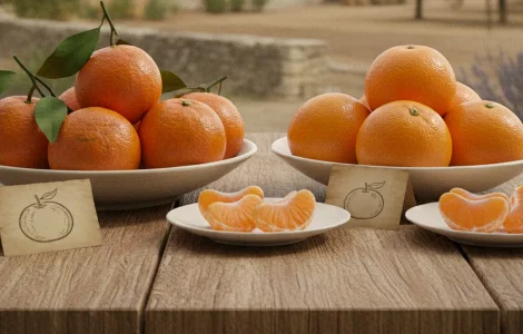 quelle difference entre mandarine clementine
